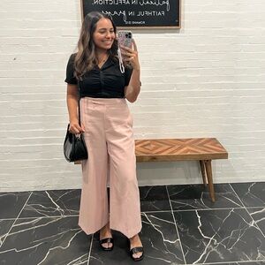 Zara light pink dress pants